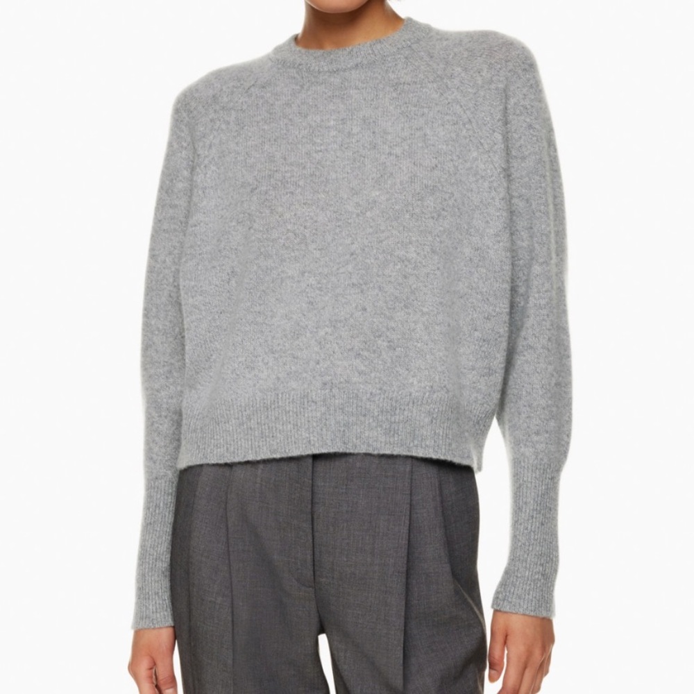 Aritzia Babaton luxe cashmere crew sweater